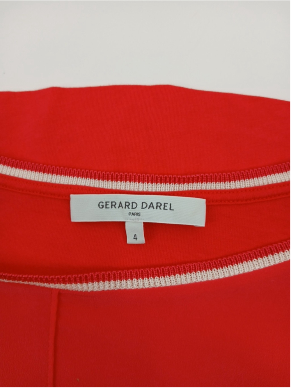 Gerard Darel Salmon Pink Top Size 4 Oversized - Picture 8 of 10